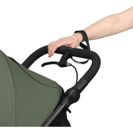 Lionelo - Poussette sportive AZURA noire/verte