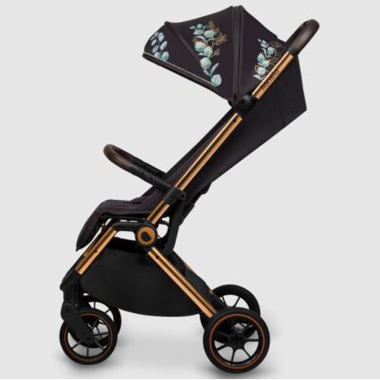 Lionelo - Poussette sportive CLOE noir/bleu/or