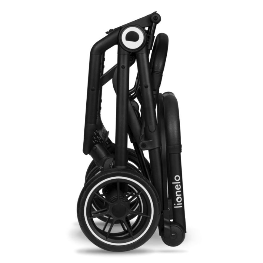 Lionelo - Poussette sportive CLOE noir/gris