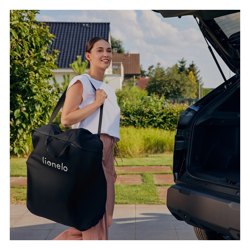 Lionelo - Poussette sportive JULIE ONE Noir/Or