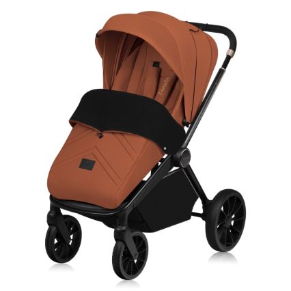 Lionelo - Poussette sportive MIKA PLUS Brun rouille