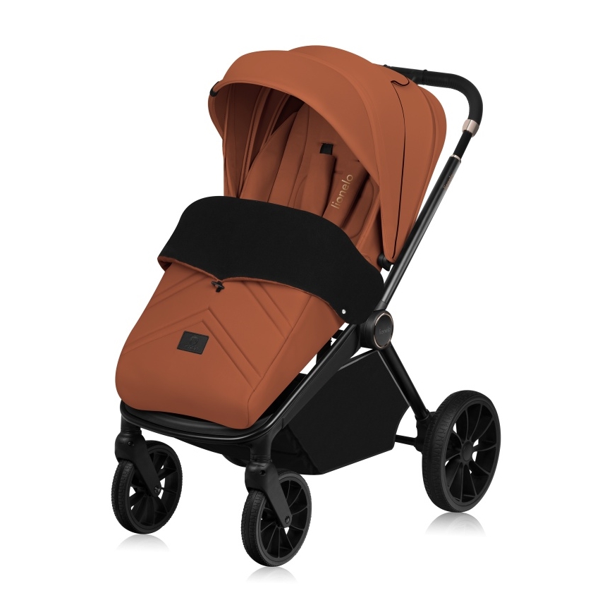 Lionelo - Poussette sportive MIKA PLUS Brun rouille