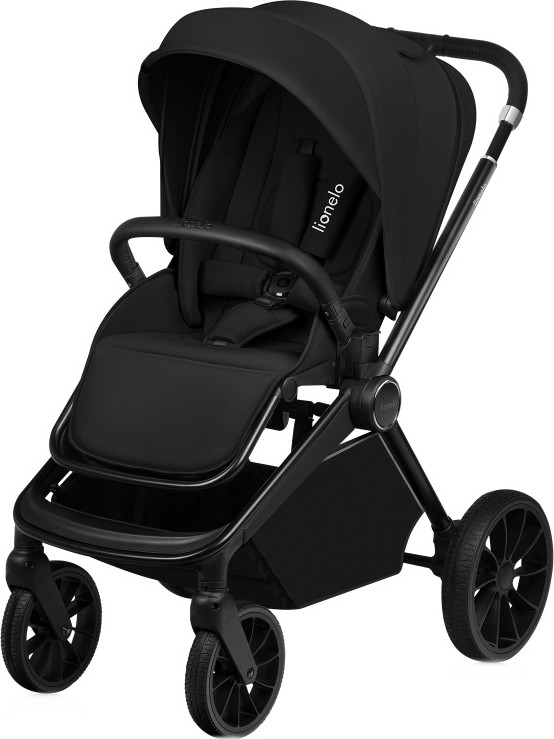 Lionelo - Poussette sportive MIKA PLUS Noir Onyx