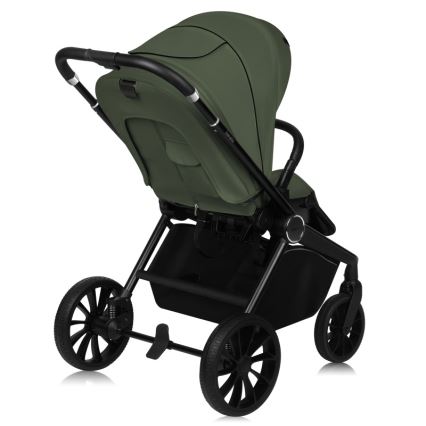 Lionelo - Poussette sportive MIKA PLUS Vert olive