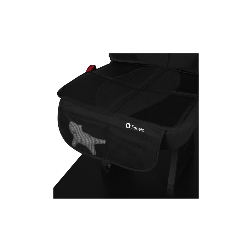 Lionelo - Protège-siège auto SIKKER Black Carbon