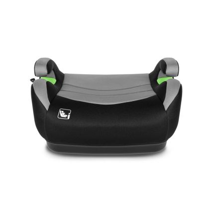 Lionelo - Réhausseur auto LUUK FIX i-Size pour enfants de 125–150 cm, noir/gris