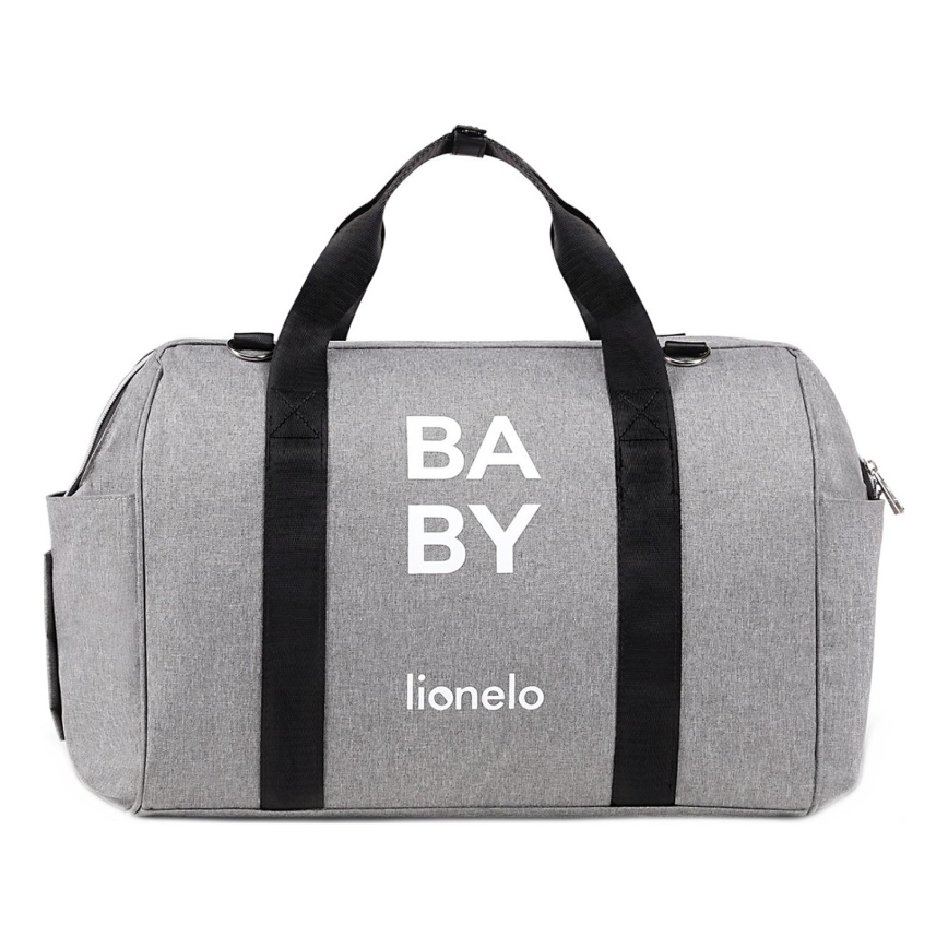 Lionelo - Sac à langer pour poussette IDA Gris Béton