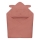 Lionelo - Serviette pour Enfant avec Capuche MUSLIN HOODED TOWEL Corail Rouge