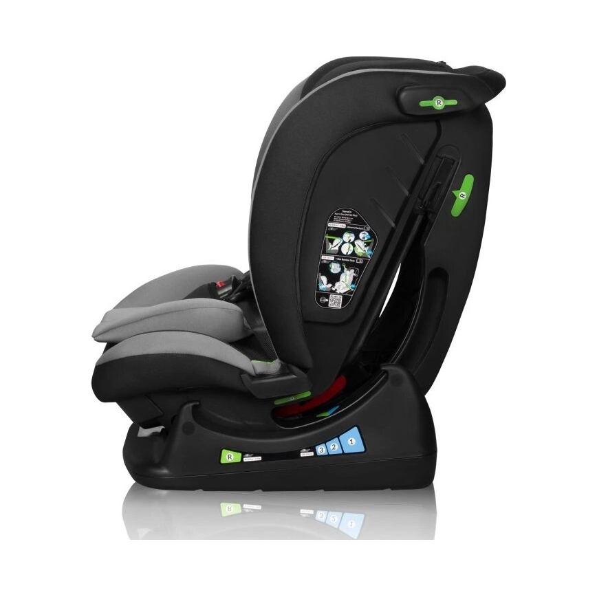 Lionelo - Siège auto AART i-Size 40-150 cm noir/gris