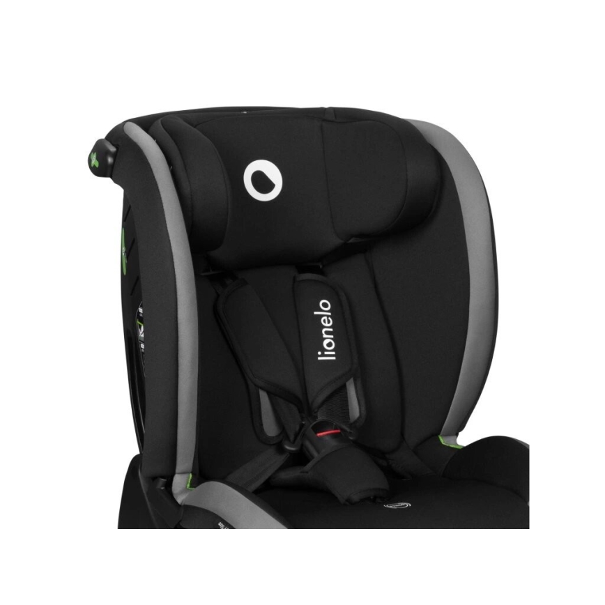 Lionelo - Siège auto AART i-Size 40-150 cm noir/gris