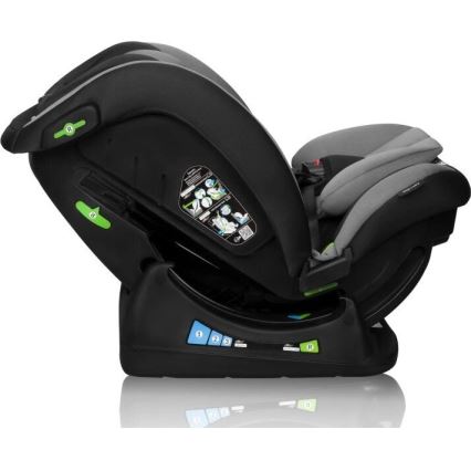 Lionelo - Siège auto AART i-Size 40-150 cm noir/gris