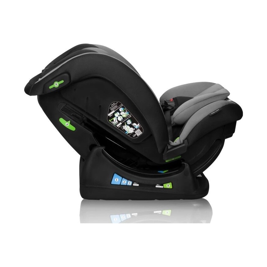 Lionelo - Siège auto AART i-Size 40-150 cm noir/gris