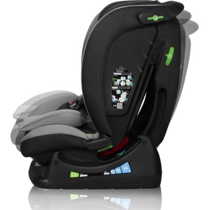 Lionelo - Siège auto AART i-Size 40-150 cm noir/gris