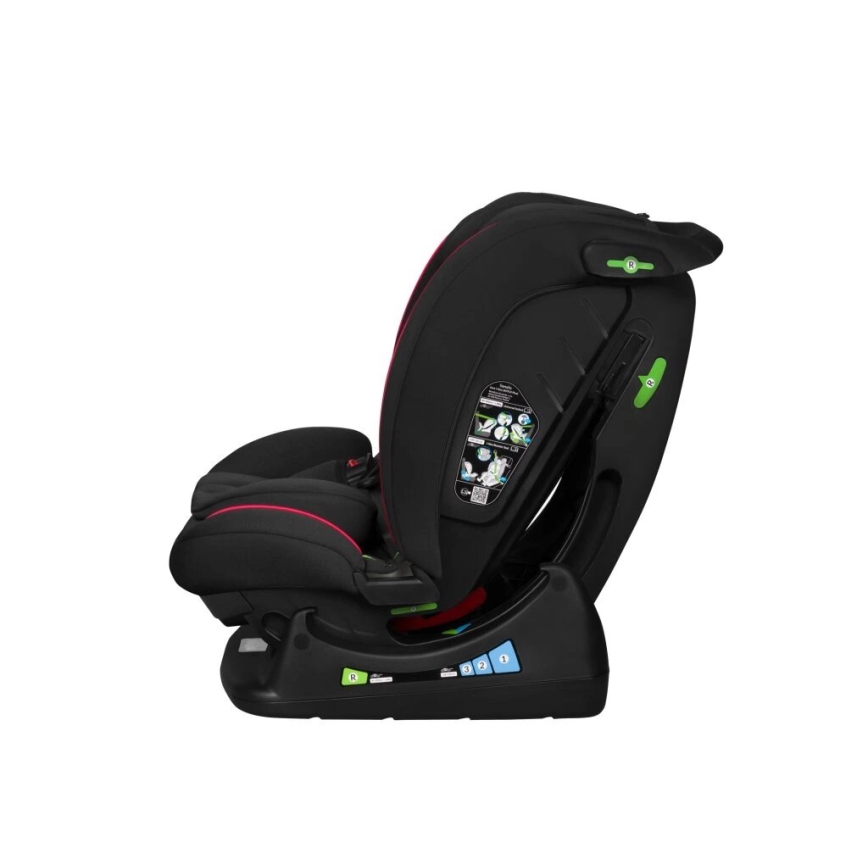 Lionelo - Siège auto AART i-Size 40-150 cm noir/rouge