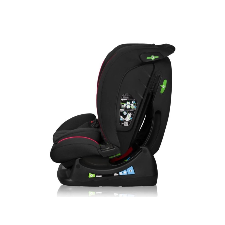 Lionelo - Siège auto AART i-Size 40-150 cm noir/rouge