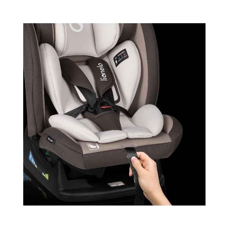 Lionelo - Siège auto AART i-Taille 40-150 cm marron/crème