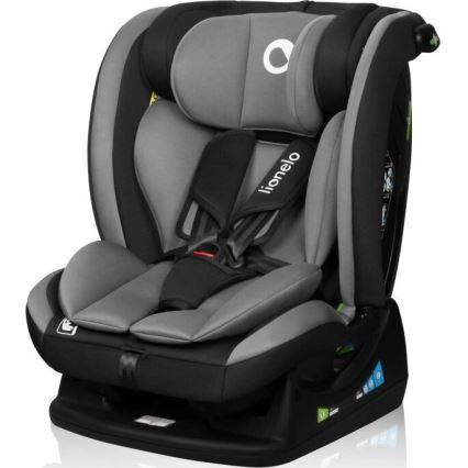 Lionelo - Siège auto AART i-Taille 40-150 cm noir/gris