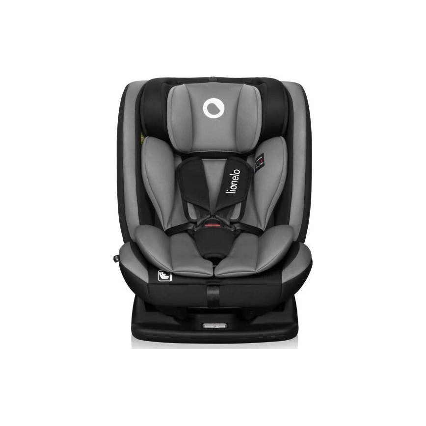 Lionelo - Siège auto AART i-Taille 40-150 cm noir/gris