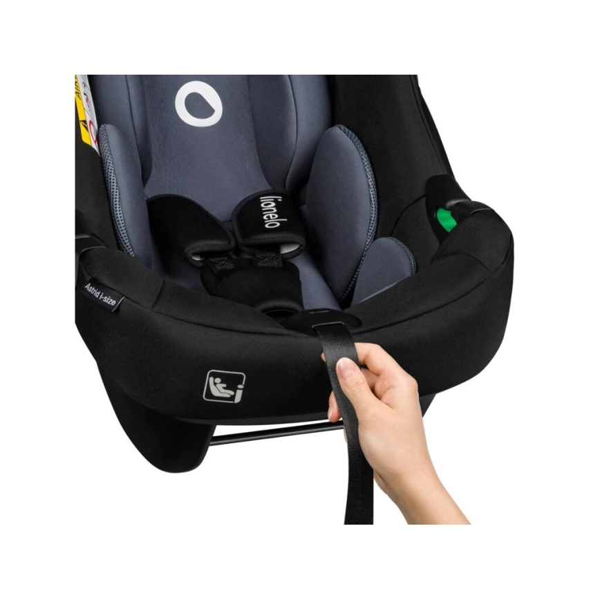 Lionelo - Siège auto ASTRID i-Taille 40-87 cm noir