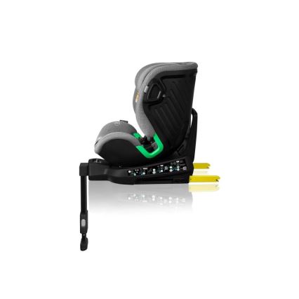 Lionelo - Siège auto avec base pivotante HARMONY i-Size 40-150 cm noir/gris