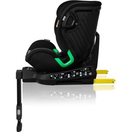 Lionelo - Siège auto avec base pivotante HARMONY i-Size 40-150 cm noir
