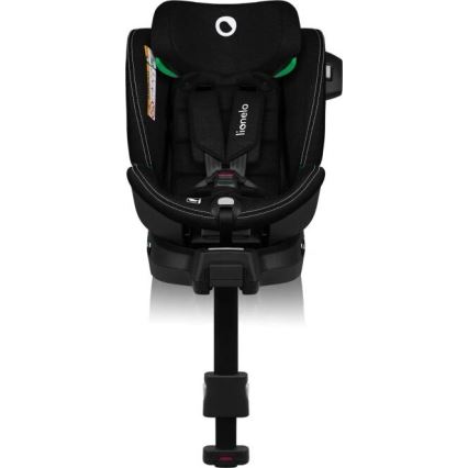 Lionelo - Siège auto avec base pivotante HARMONY i-Size 40-150 cm noir