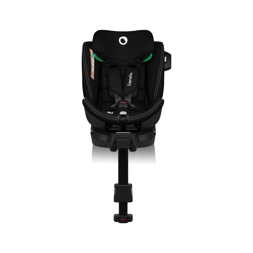 Lionelo - Siège auto avec base pivotante HARMONY i-Size 40-150 cm noir