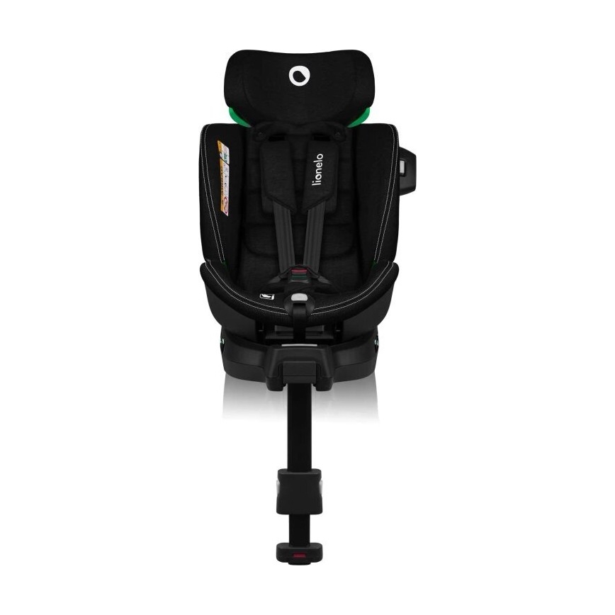 Lionelo - Siège auto avec base pivotante HARMONY i-Size 40-150 cm noir