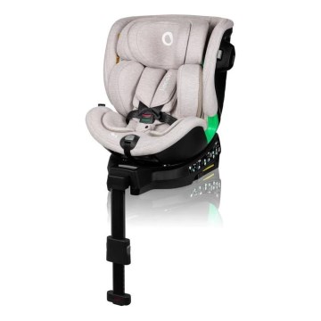 Lionelo - Siège auto avec base pivotante HARMONY i-Taille 40-150 cm beige