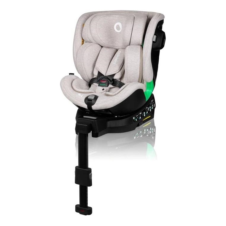 Lionelo - Siège auto avec base pivotante HARMONY i-Taille 40-150 cm beige