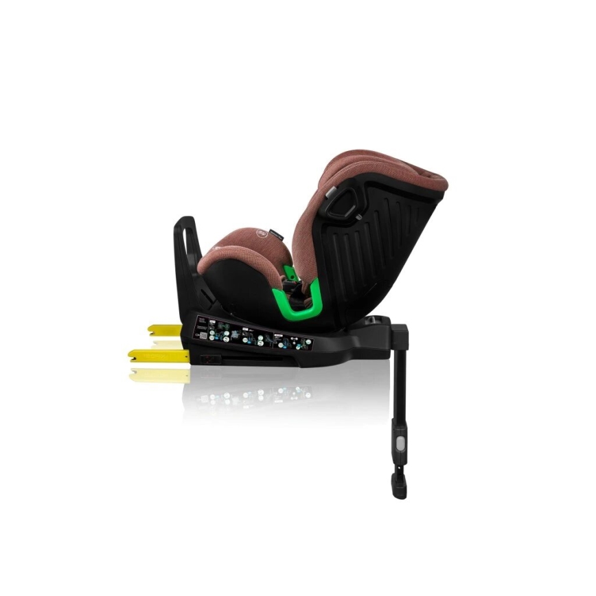 Lionelo - Siège auto avec base pivotante HARMONY i-Taille 40-150 cm brique