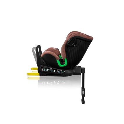 Lionelo - Siège auto avec base pivotante HARMONY i-Taille 40-150 cm brique