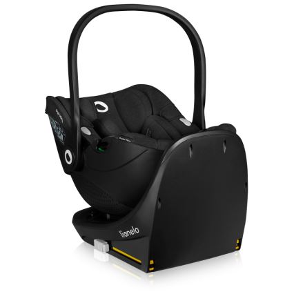 Lionelo - Siège auto avec base pivotante MOXIE SET i-Size 40-87 cm Noir carbone