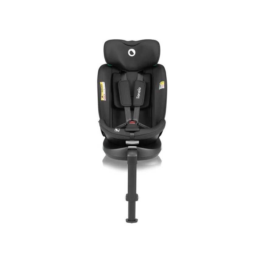 Lionelo - Siège auto avec base pivotante NAVY i- Taille 40-150 cm noir