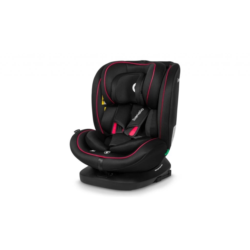Lionelo - Siège auto BASTIAAN i-Size 40-150 cm noir/rouge