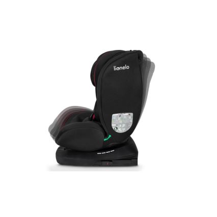 Lionelo - Siège auto BASTIAAN i-Size 40-150 cm noir/rouge