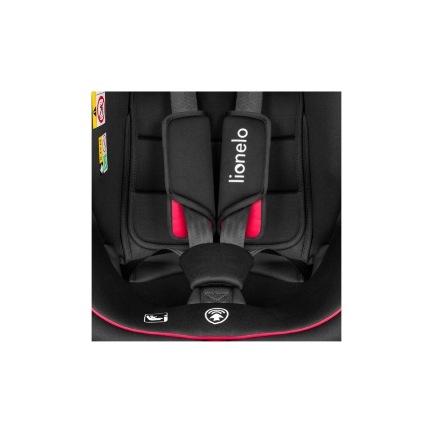 Lionelo - Siège auto BASTIAAN i-Size 40-150 cm noir/rouge