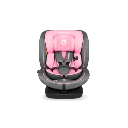 Lionelo - Siège auto BASTIAAN i-Taille 40-150 cm gris/rose