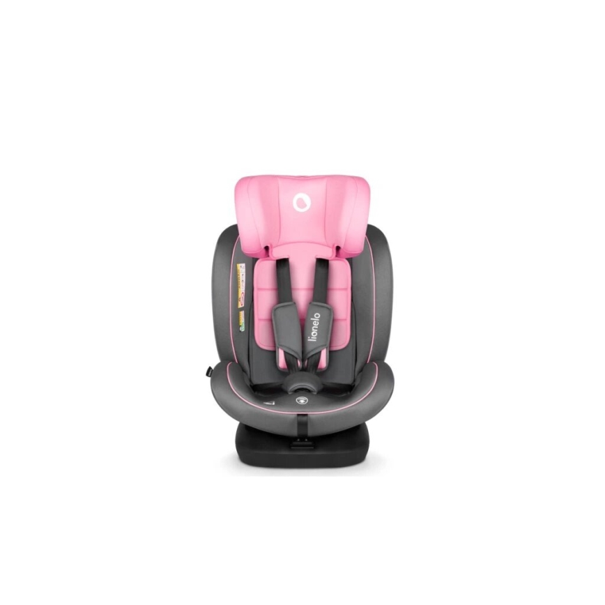 Lionelo - Siège auto BASTIAAN i-Taille 40-150 cm gris/rose