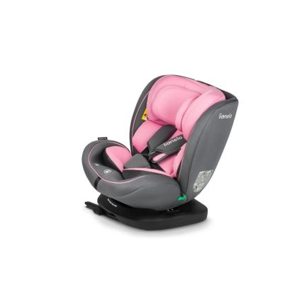 Lionelo - Siège auto BASTIAAN i-Taille 40-150 cm gris/rose