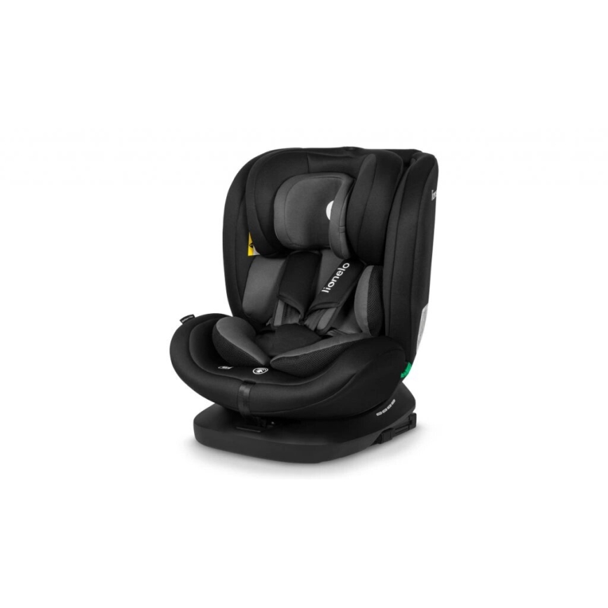Lionelo - Siège auto BASTIAAN i-Taille 40-150 cm noir/gris