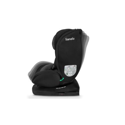 Lionelo - Siège auto BASTIAAN i-Taille 40-150 cm noir/gris