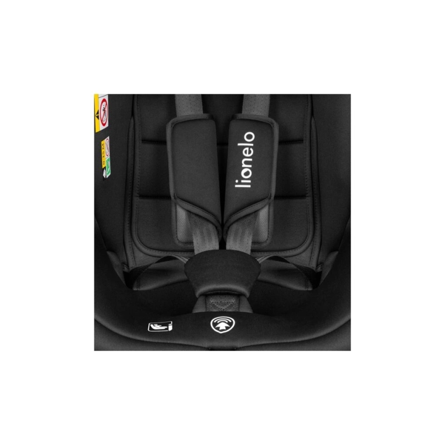 Lionelo - Siège auto BASTIAAN i-Taille 40-150 cm noir/gris