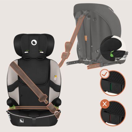 Lionelo - Siège auto BILLY i-Size 76-150 cm Beige Latte