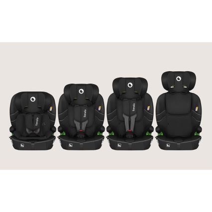 Lionelo - Siège auto BILLY i-Size 76-150 cm Noir Carbone