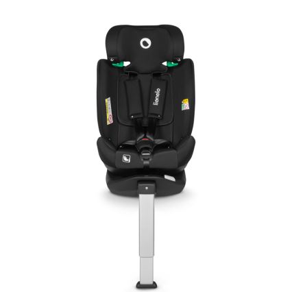 Lionelo - Siège-auto BRAAM i-Size pivotant avec base, 40-150 cm, Noir Carbone