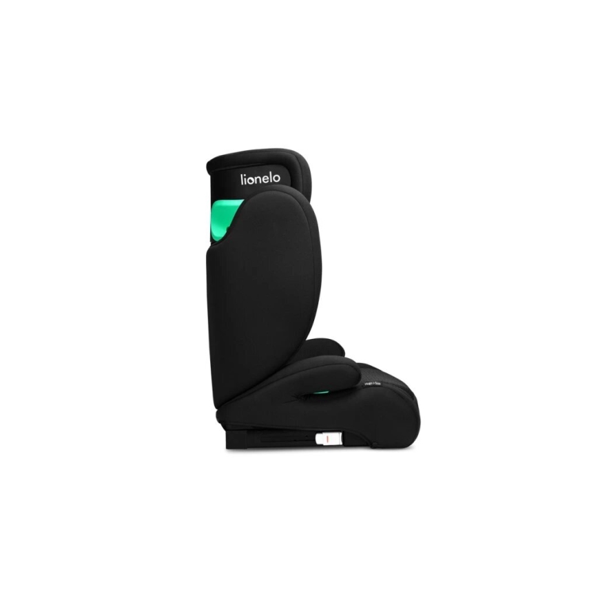 Lionelo - Siège auto HUGO i-Taille 100-150 cm noir