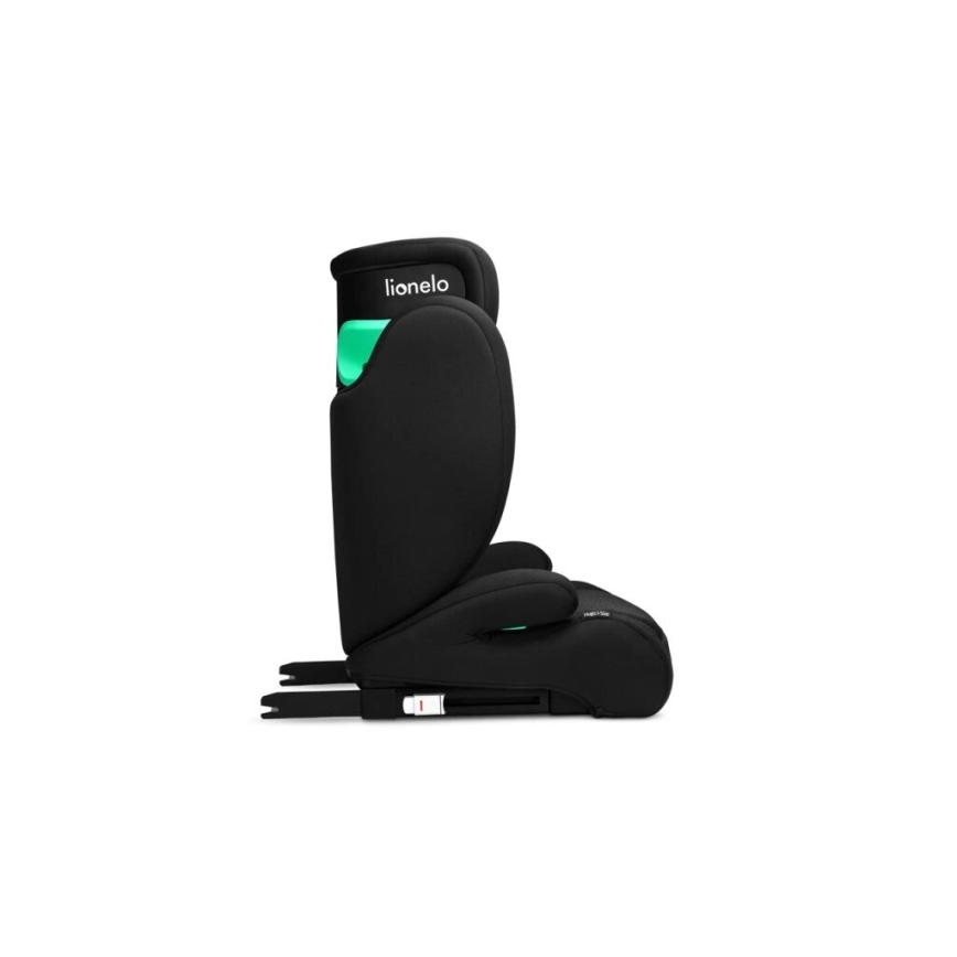 Lionelo - Siège auto HUGO i-Taille 100-150 cm noir