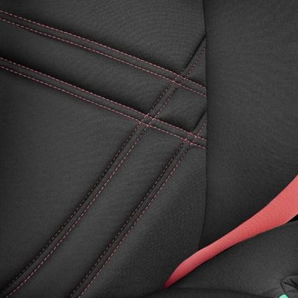 Lionelo - Siège auto HUGO i-Taille 100-150 cm noir/rose