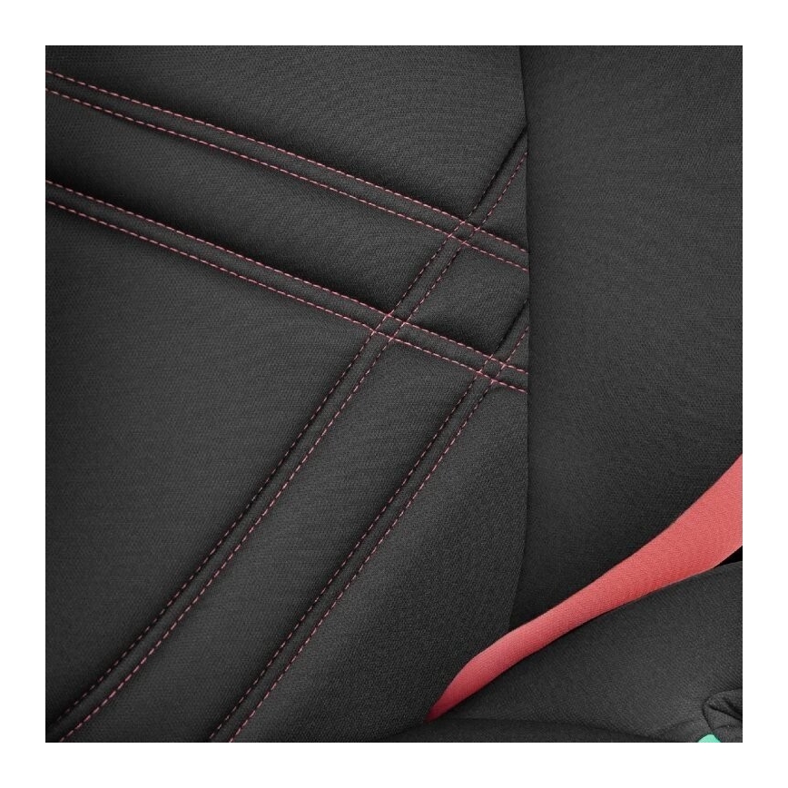 Lionelo - Siège auto HUGO i-Taille 100-150 cm noir/rose